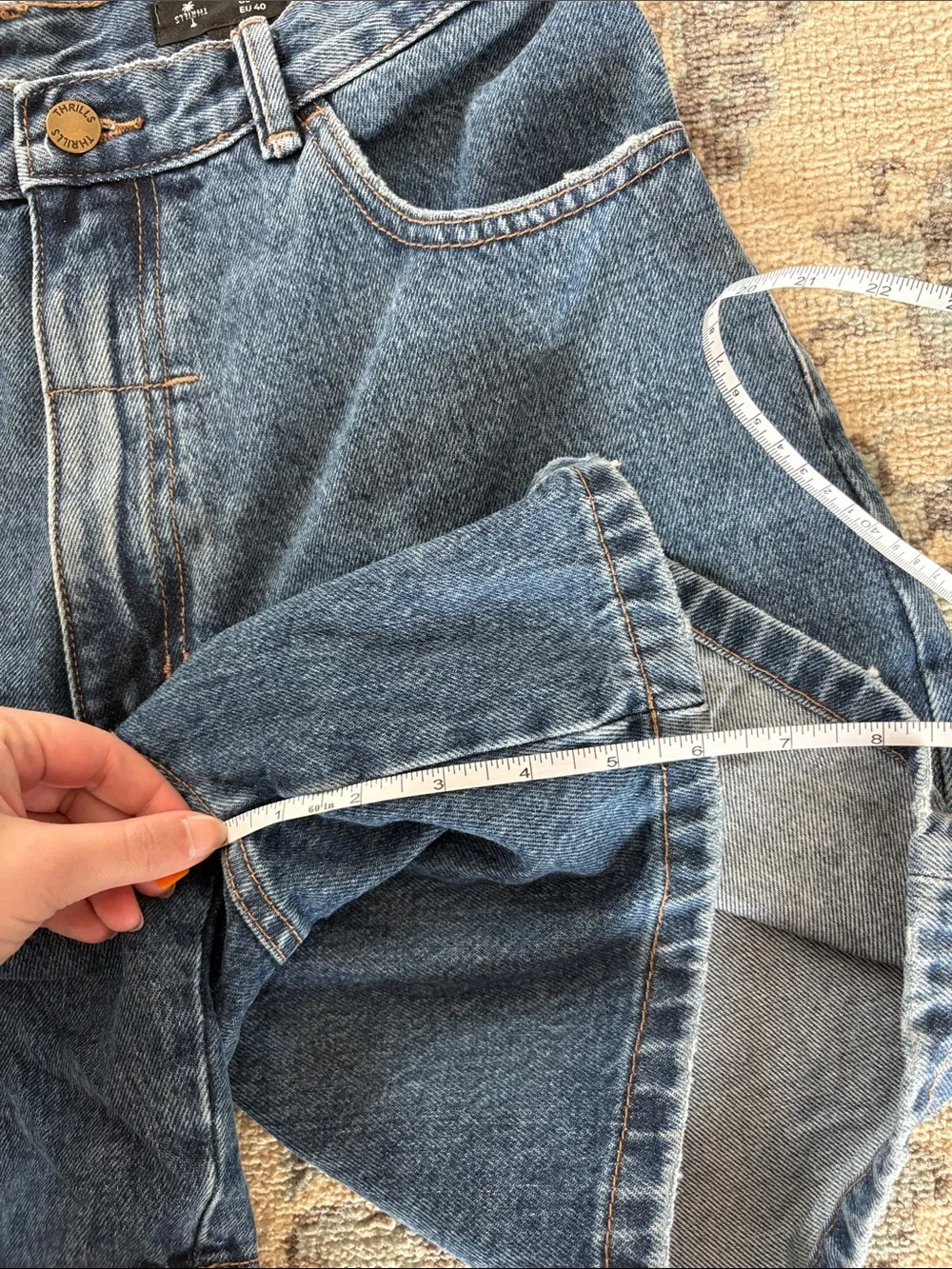 Thrills Denim Shorts
